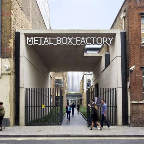 metal box factory london history|metal box plc.